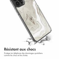 imoshion Coque Design Apple iPhone 12 (Pro) - Sandy Marble