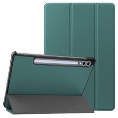 imoshion Coque tablette Trifold Samsung Galaxy Tab S10 Ultra / Tab S9 Ultra - Vert foncé