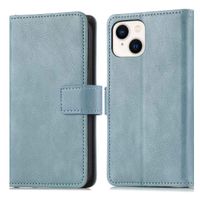 imoshion Étui de télephone portefeuille de luxe Apple iPhone 14 Plus - Bleu clair