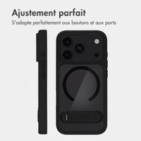 Accezz Coque arrière Hold avec MagSafe Apple iPhone 18 Pro Max / 17 Pro Max - Black