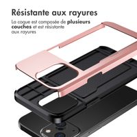 imoshion Coque arrière avec porte-cartes Apple iPhone 13 - Rose Doré