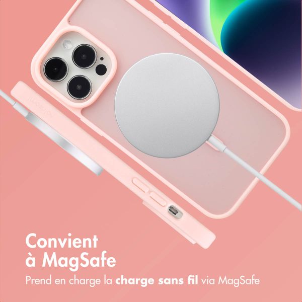 imoshion Coque Color Guard avec MagSafe Apple iPhone 14 Pro Max - Rose clair