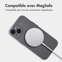Accezz Coque Grip avec MagSafe Apple iPhone 14 - Gris