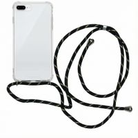 imoshion Coque arrière transparente avec cordon Apple iPhone 8 Plus / 7 Plus - Noir & Doré