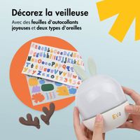 imoshion Projecteur Veilleuse Dreamlight avec Haut-parleur - 10 Rouleaux de Projection - Blanc