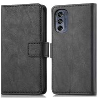 imoshion Étui de télephone portefeuille de luxe Motorola Moto G62 - Noir
