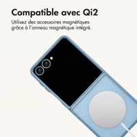 imoshion Coque Color Guard avec MagSafe Samsung Galaxy Z Flip 8 - Bleu clair