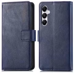 imoshion Étui de télephone portefeuille de luxe Samsung Galaxy A35 - Bleu foncé