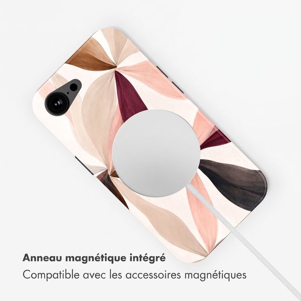 Selencia Coque arrière Vivid avec MagSafe Apple iPhone 17e / 16e - Silk Spirit