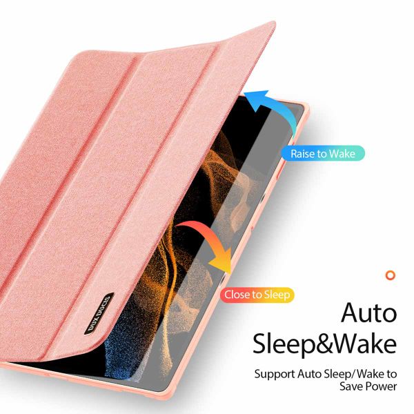Dux Ducis Coque tablette Domo Galaxy Tab S8 Ultra - Rose