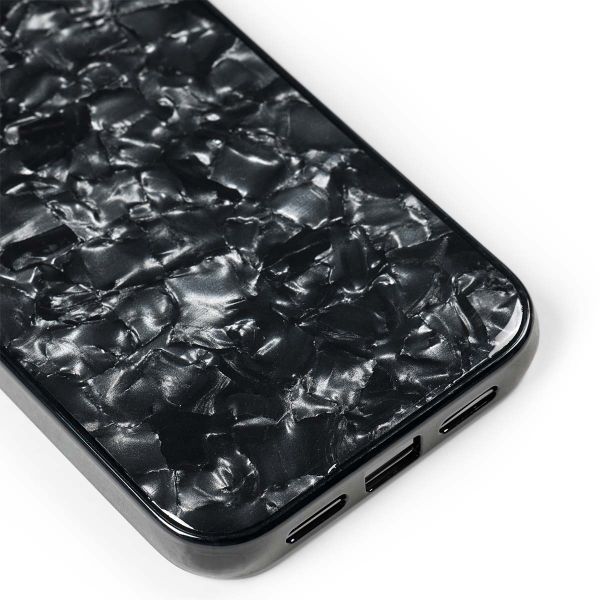 iDeal of Sweden Coque Pearlized Apple iPhone 12 (Pro) - Noir