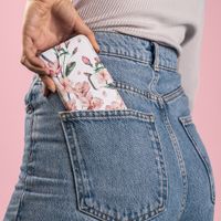 imoshion Design Softcase Bookcase Google Pixel 8 - Blossom Watercolor White