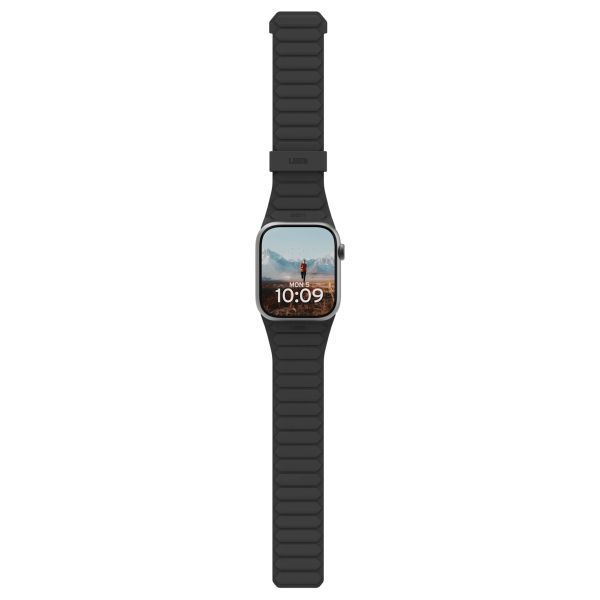 UAG Bracelet Pathfinder réversible en silicone Apple Watch | 44/45/46/49 mm - Black Titanium