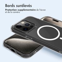 imoshion Coque arrière de protection avec MagSafe Apple iPhone 15 Pro Max - Transparent