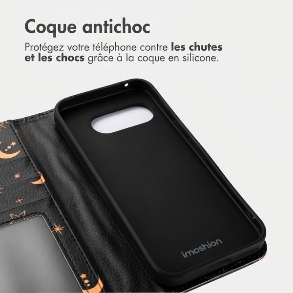 imoshion Étui de télephone portefeuille Design Google Pixel 9A - Sky Black