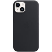 Apple Coque Leather MagSafe Apple iPhone 14 - Midnight