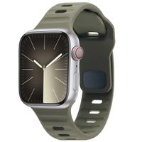 imoshion Bracelet Active Sport en silicone Apple Watch | 38/40/41/42 mm - Blackish Green