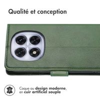 imoshion Étui de télephone portefeuille de luxe Xiaomi Poco X7 - Vert