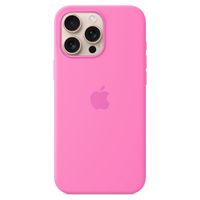 Apple Coque en silicone MagSafe Apple iPhone 16 Pro Max - Peony Pink
