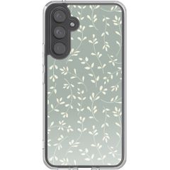 imoshion Coque Design Samsung Galaxy A54 (5G) - Smoke Green Flowers