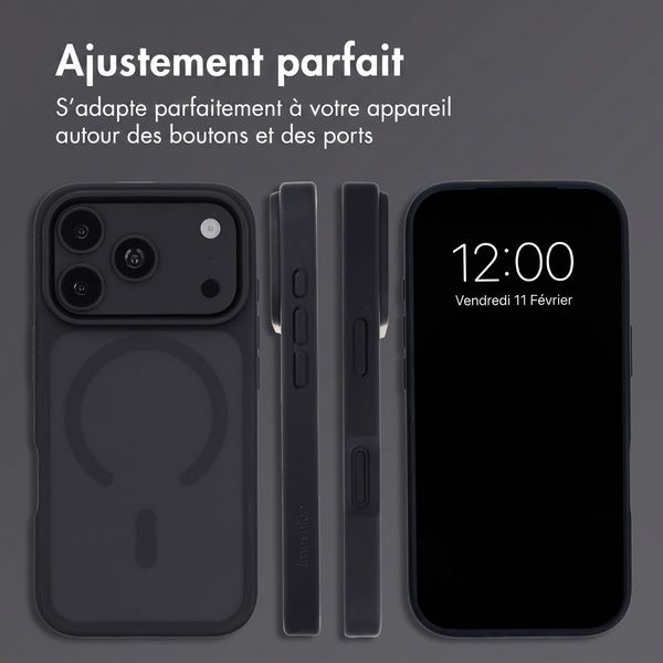 imoshion Coque Color Guard avec MagSafe Apple iPhone 18 Pro Max / 17 Pro Max - Noir