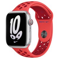 Apple Bracelet Nike Sport Apple Watch | 44/45/46/49 mm - Taille S/M/L - Bright Crimson / Gym Red