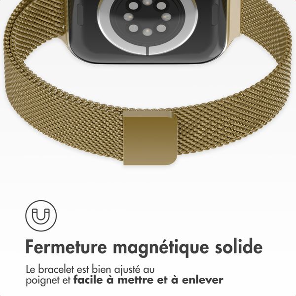 imoshion Bracelet slim Milanese Apple Watch | 38/40/41/42 mm - Doré