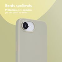 imoshion Coque Couleur Apple iPhone 17e / 16e - Gris