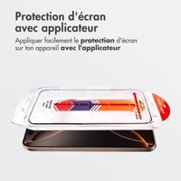 Accezz Protecteur d'écran en verre trempé + Applicateur Apple iPhone 16 Pro Max