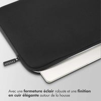 Accezz Pochette ordinateur 13-14 pouces - Noir