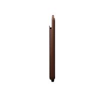 Nomad Horween Portefeuille Mag en cuir avec Apple Find My Tracking - Rustic Brown
