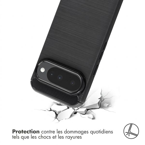 imoshion Coque Brushed Google Pixel 11 - Noir