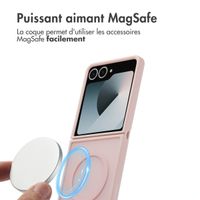 imoshion Coque Color Guard avec MagSafe Samsung Galaxy Z Flip 7 - Rose
