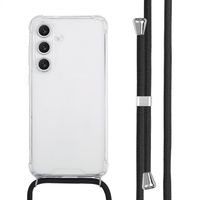 imoshion Coque arrière transparente avec cordon Samsung Galaxy S25 FE - Noir
