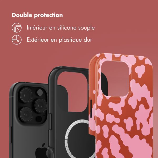 Selencia Coque arrière Vivid avec MagSafe Apple iPhone 16 Pro Max - Moo’d Blush Pink