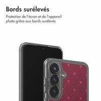 imoshion Coque Design Samsung Galaxy S25 FE - Crush Check Coral Dust