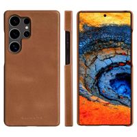 dbramante1928 Étui de télephone portefeuille Lynge Samsung Galaxy S25 Ultra - Marron