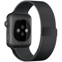 WiWu Bracelet milanais Apple Watch | 38/40/41/42 mm - Noir
