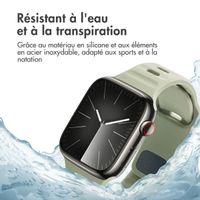 imoshion Bracelet Active Sport en silicone Apple Watch | 38/40/41/42 mm - Pacific Green