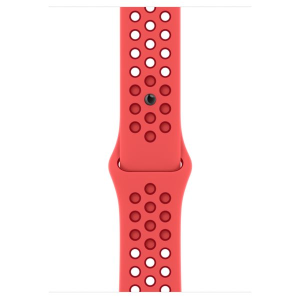 Apple Bracelet Nike Sport Apple Watch | 44/45/46/49 mm - Taille S/M/L - Bright Crimson / Gym Red