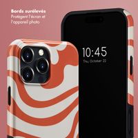 Selencia Coque arrière Vivid avec MagSafe Apple iPhone 16 Pro Max - Dream Swirl Orange