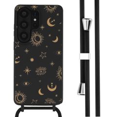 imoshion Coque design en silicone avec cordon Samsung Galaxy S26 Ultra - Sky Black