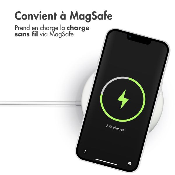 imoshion Coque arrière avec MagSafe Apple iPhone 13 Pro Max - Transparent