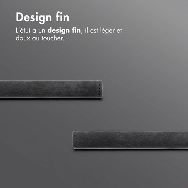 imoshion Étui de téléphone portefeuille Slim Honor 600 Lite - Noir
