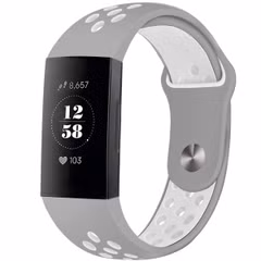 imoshion Pr2198 Fitbit Charge 3 / 4 - Grey & White