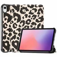 imoshion Coque tablette Design Trifold Apple iPad Mini 7 (2024) / iPad Mini 6 (2021) - Leopard