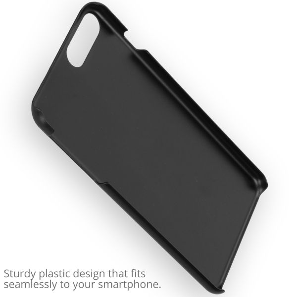 Concevez votre propre coque rigide Apple iPhone 8 Plus / 7 Plus - Noir