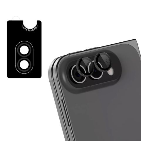 imoshion Protection caméra en verre lot de 2 Apple iPhone Duo - Noir