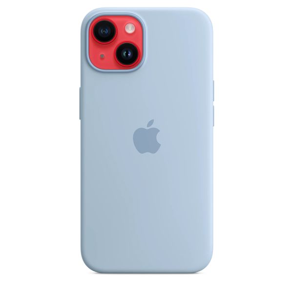 Apple Coque en silicone MagSafe Apple iPhone 14 - Sky