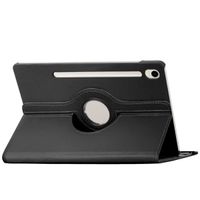 Concevez votre propre coque rotative à 360° Samsung Galaxy Tab S10 FE / S9 FE - Noir